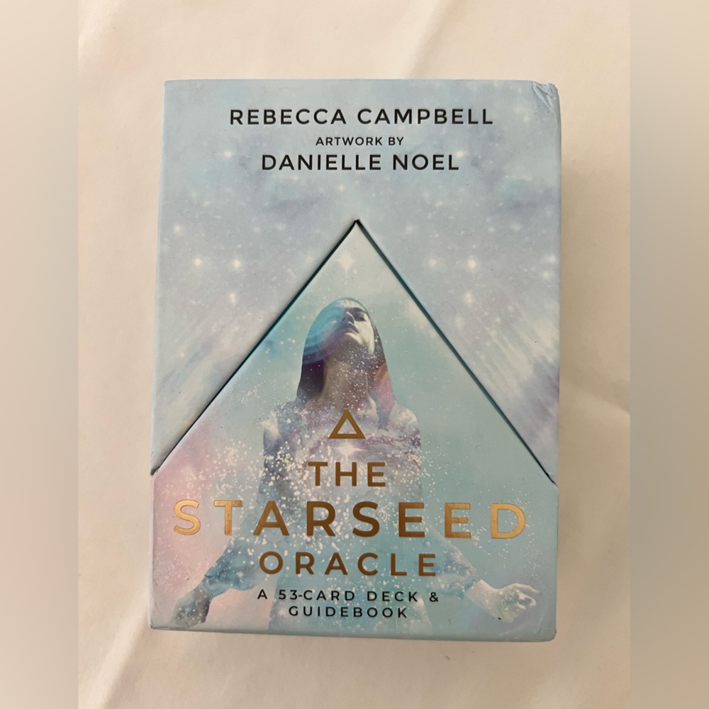 The Starseed Oracle Card Deck - Blue and White